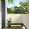 vidaXL Ecran de balcon Crem 100 x 300 cm Material Oxford