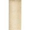 vidaXL Ansamblu pisici, st&acirc;lpi din funie sisal, crem, 50,5 cm