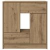 vidaXL Bufetă cu sertare și uși Stejar Artisan 70,5x34x74,5 cm