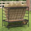 vidaXL Feeder pentru Animale Argintiu 100 x 60 x 90 cm Oțel Galvanizat