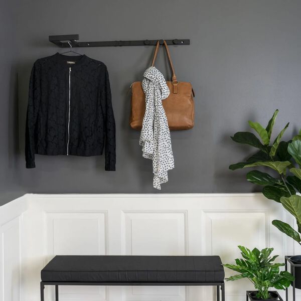 House Nordic Suport pentru haine Elisabeth, negru