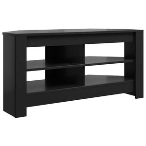 vidaXL DulapdecolțpentruTV 102 x 41 x 50 cm Negru