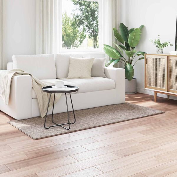 vidaXL Covoare de zonă Dreptunghiular Nisipiu 200 x 80 cm