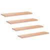 vidaXL Trepte de scară 4 buc. 120 x 25 x 2 cm natural