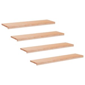 vidaXL Trepte de scară 4 buc. 120 x 25 x 2 cm natural