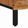 vidaXL Bufet cu raft natural 80 x 33,5 x 75 cm Lemn Solid de Acacia