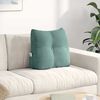 vidaXL Perna pentru spate Verde Mării 45 x 24 x 50 cm Catifea