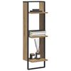 vidaXL Raft de perete Stejar Artizanal 30 x 25 x 100 cm Lemn compozit