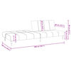 vidaXL Canapea extensibilă cu 2 locuri, roșu vin, catifea