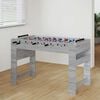 vidaXL Masă de Foosball Sonoma gri 125 x 60,5 x 80 cm Lemn compozit