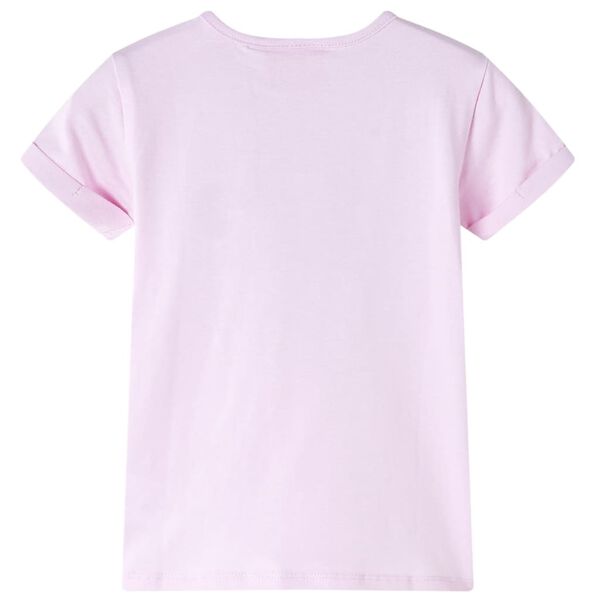 Tricou pentru copii, roz pal, 104