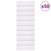 vidaXL Prosoape de baie, FROGN, 50 buc., alb, 30x30 cm, 360 g/m&sup2;