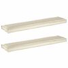 vidaXL Set de perne pentru palet 2 buc. Material Oxford Crem