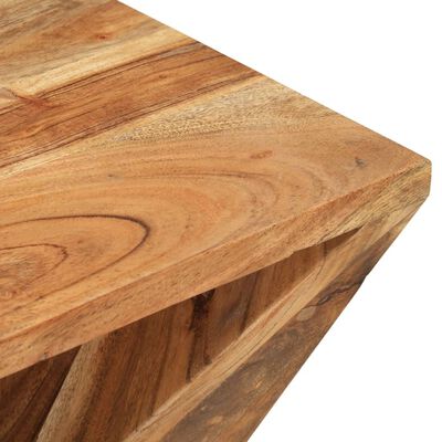 vidaXL Masă laterală, 35x35x55 cm, lemn masiv de acacia