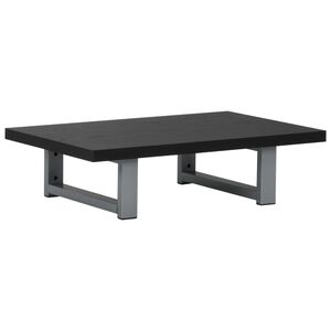 vidaXL Mobilier de baie, negru, 60 x 40 x 16,3 cm