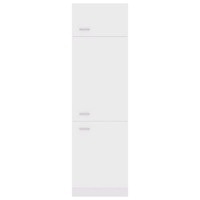 vidaXL Dulap pentru frigider, alb, 60 x 57 x 207 cm, PAL