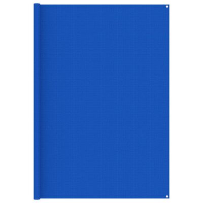 vidaXL Covor pentru cort, albastru, 250x450 cm