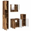 vidaXL Set de mobilier pentru baie 4 buc. Lemn Vechi 61 x 35 x 64 cm