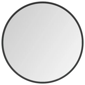 vidaXL Oglindă de perete, negru, 60 cm