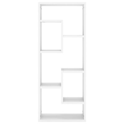 vidaXL Raft de perete, alb, 36x16x90 cm, PAL