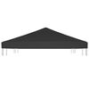 vidaXL Acoperiș de pavilion, negru, 4 x 3 m, 270 g/m²