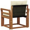 vidaXL Set de canapele de exterior Lemn solid de Acacia și Textilene