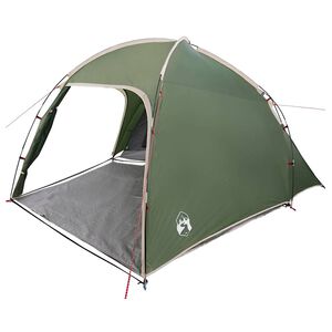 vidaXL Tent Cabină cu acoperiș Verde 370 x 230 x 185 cm tafta