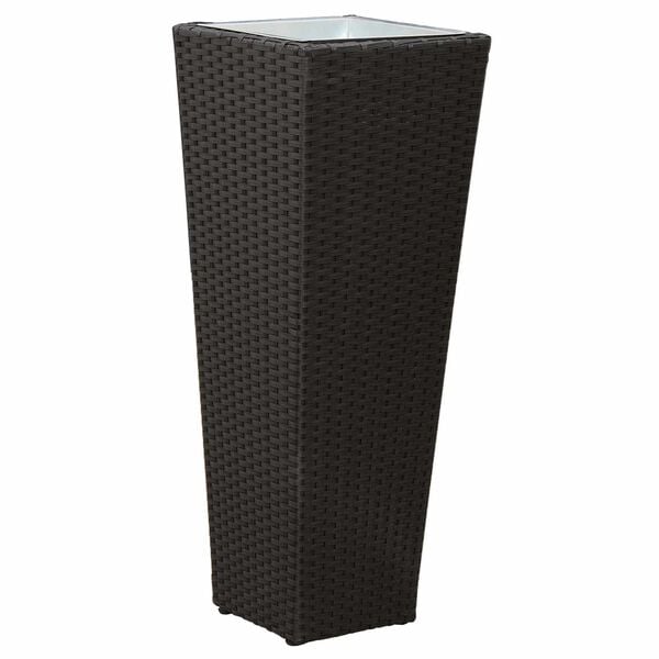 vidaXL Set de exterior 3 pcs Negru Metal