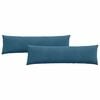 vidaXL Perne pentru canapea 2 pcs albastru 145 x 40 cm