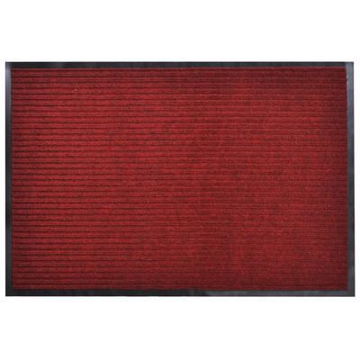 Covoraș PVC roșu, 90 x 60 cm