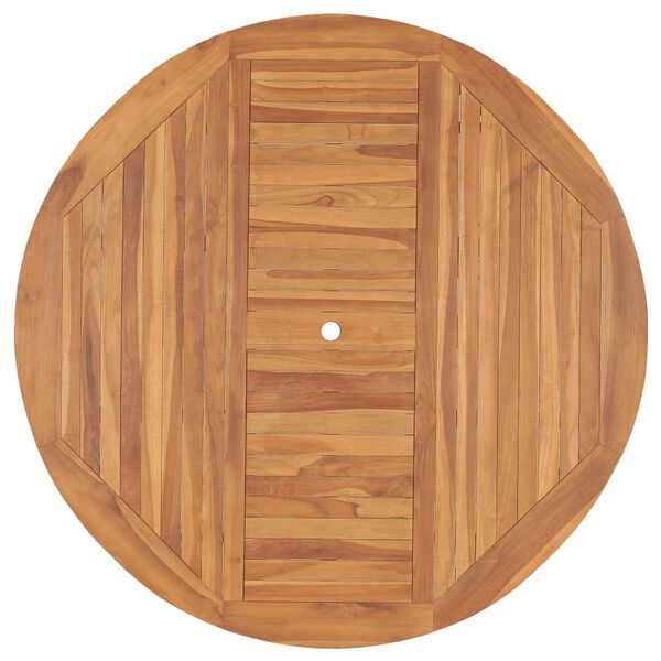 vidaXL Masă de grădină, 150 x 76 cm, lemn masiv de tec