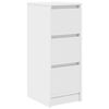 vidaXL Bufetă albă 29,5x34x76 cm din lemn prelucrat