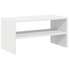 vidaXL Suport pantofi stivuibil alb 60x30x30,5 cm