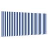 vidaXL Cortina Retractabilă Manual Albastru și Alb 300 x 200 cm