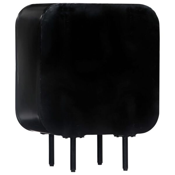 vidaXL Dulap, 60x30x75 cm, lemn masiv de mango și fier