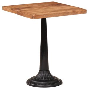 vidaXL Masă de bistro, 60 x 60 x 76 cm, lemn masiv de acacia