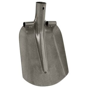 vidaXL Cap de lopată Argintiu 33 x 21 cm Oțel vopsit electrostatic