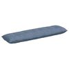 vidaXL Perna pentru spate albastru 180 x 50 cm Țesătură din corduroy