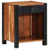 vidaXL Dulap de noapte Maro 40 x 35 x 50 cm Lemn Solid de Acacia