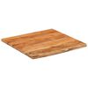 vidaXL Blat birou 80x80x3,8 cm, pătrat, lemn masiv acacia margine vie