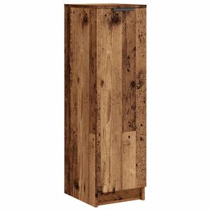 vidaXL Pantofar, lemn vechi, 29,5x35x100,5 cm, lemn prelucrat