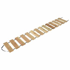 vidaXL Rola de deck natural 50 x 300 cm Lemn de pin tratat