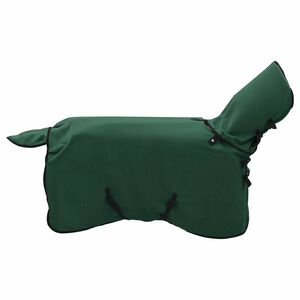 vidaXL Pătură pentru cai Verde &icirc;nchis complet 75 cm