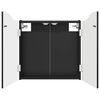 vidaXL Cabinet pentru ținte de darts Negru 56 x 12 x 63 cm