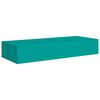 vidaXL Dulapuri de perete cu sertare 2 buc. albastru 60x23,5x10 cm MDF