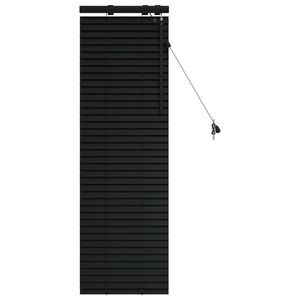 vidaXL Jaluzea venetiană Negru 40 x 130 cm 35 mm