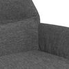 vidaXL Scaun de relaxare cu taburet, gri deschis, material textil