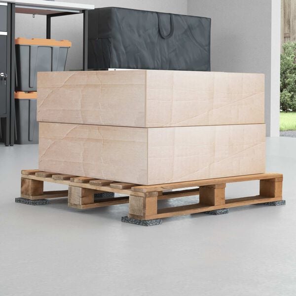 vidaXL Rolex din cauciuc Negru Cauciuc