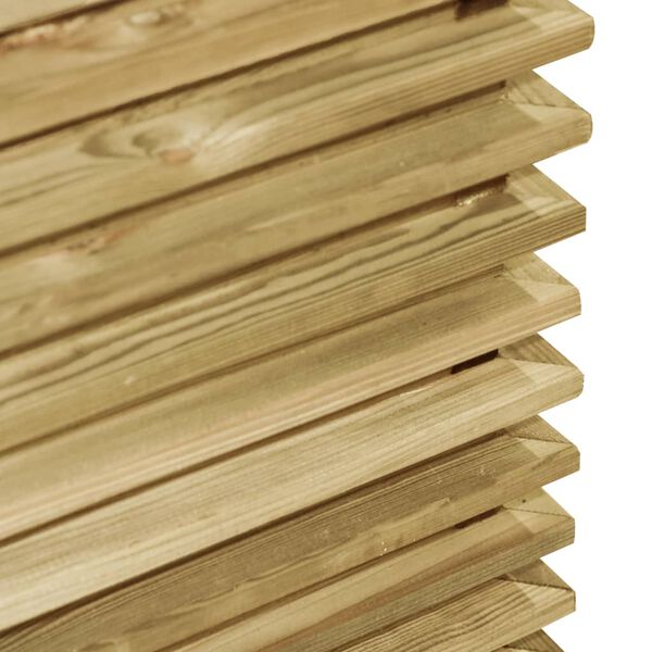 vidaXL Strat &icirc;nălțat de grădină, 50x50x80 cm, lemn de pin tratat