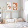 vidaXL Cadru pat tip casă pentru copii, 90x190 cm, lemn masiv de pin